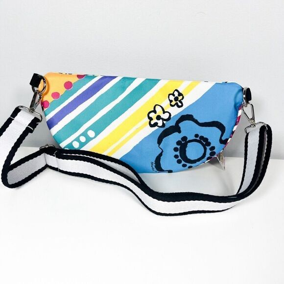 Brighton NWT Multicolor Graffiti Love Crossbody Belt Bag Fanny Pack - Picture 6 of 8
